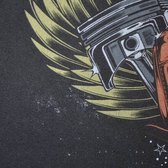 Harley Davidson Great Falls Montana Skull Graphic Tee T-shirt - Picture 4 of 9